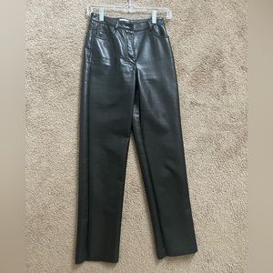 Aritzia Melina Leather Pants